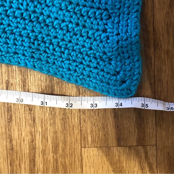 Handmade Multicolored Crochet Throw Baby Blanket - Picture 9 of 9